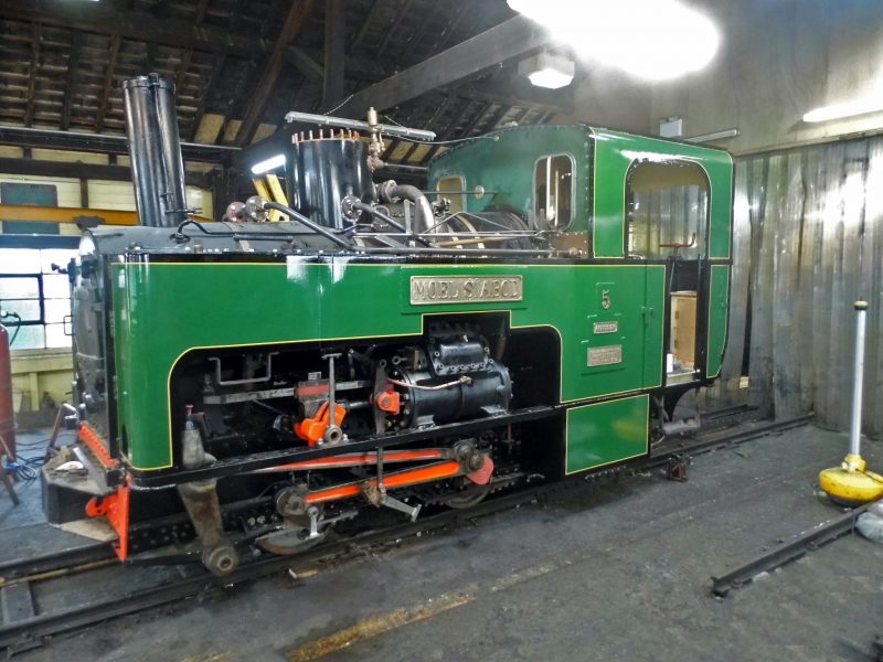 Loco No 5 returns to service at Snowdon Mountain Railway
