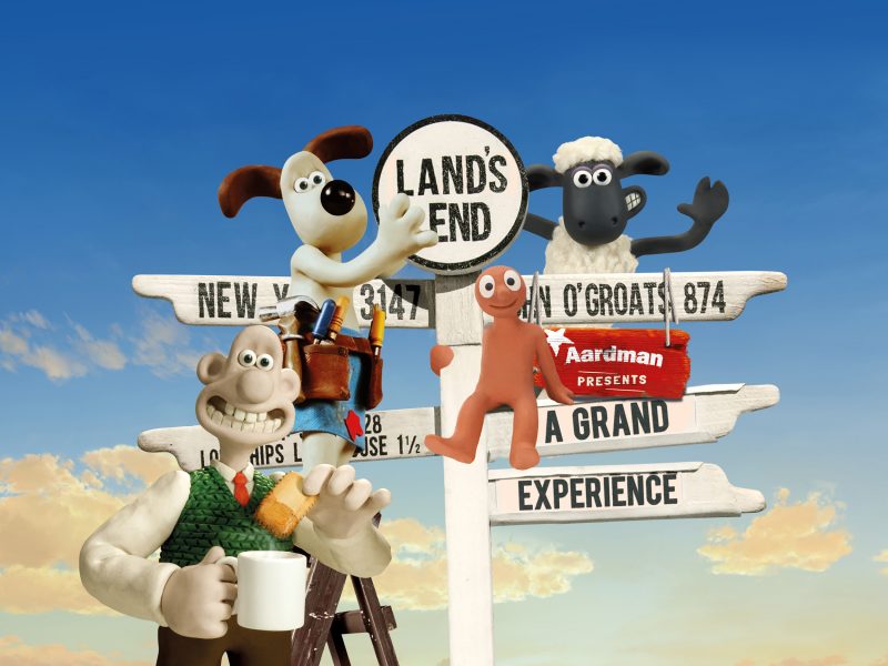 New interactive family attraction ‘Aardman Presents: A Grand Experience’ has opened at Land's End in Cornwall