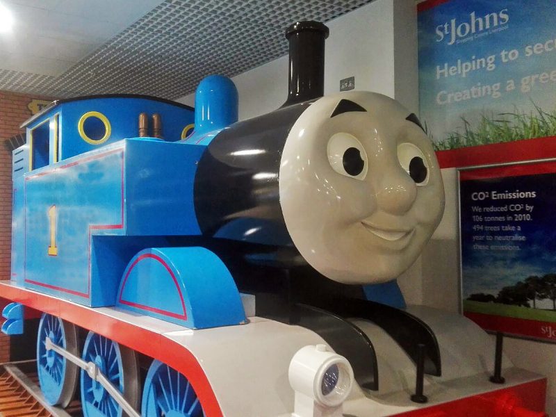 Thomas the Tank Engine at St Johns Shopping Centre Liverpool