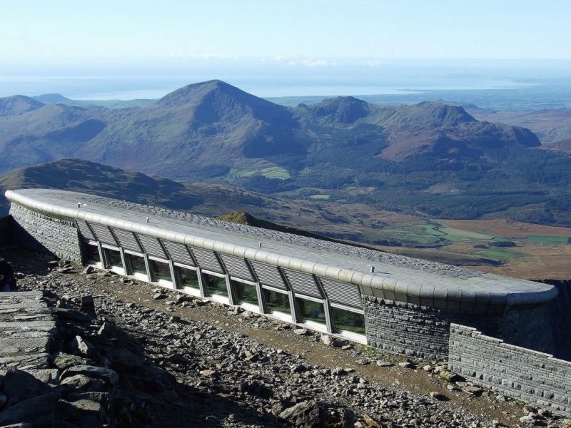 Hafod Eryri is Wales’ highest inhabited building, serving as the terminus for Snowdon Mountain Railway
